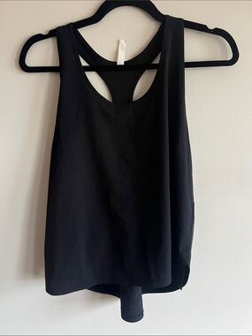 Athleta Black Racerback Performance Tank